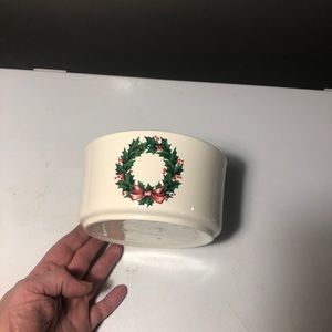 Haeger Pottery Christmas Bowl